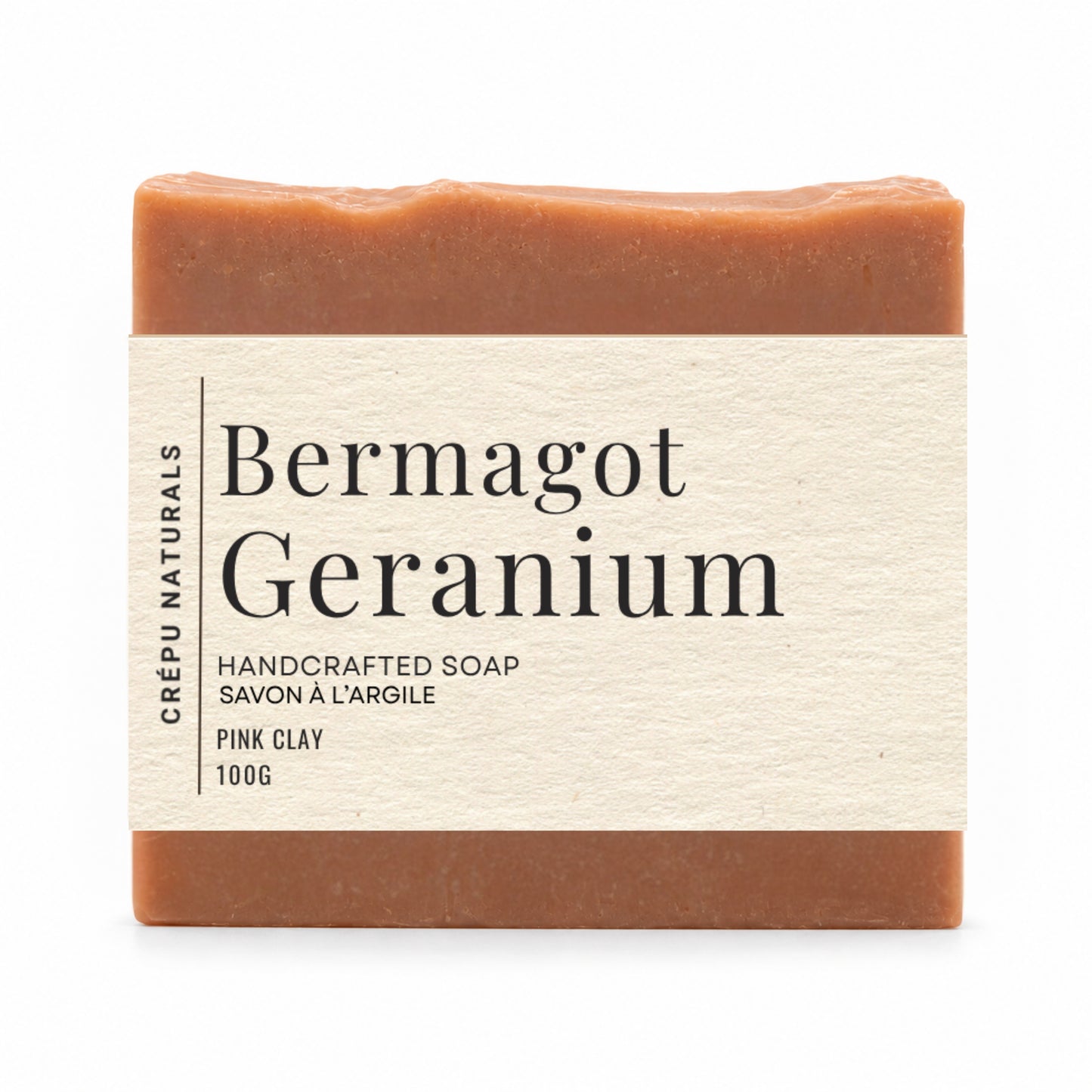 Bermagot Geranium Clay Soap