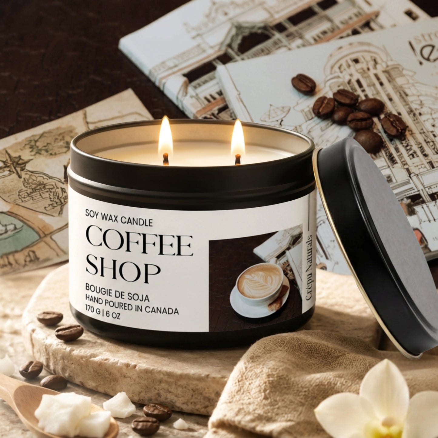 Coffee Shop 6 oz Candle