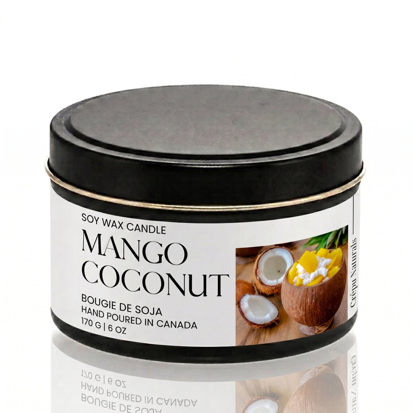 Mango Coconut 6 oz Candle